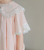 Load image into Gallery viewer, Lapel Lace Collar Babydoll Dress
