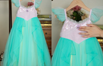 Load image into Gallery viewer, [Preorder] Aqua Mermaid Princess Dress

