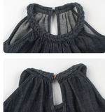 Load image into Gallery viewer, [Preorder] Carefree Denim Top &amp; Bottom Set
