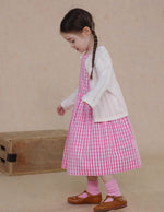 Load image into Gallery viewer, [Preorder] Simple Plaid Vest Dress
