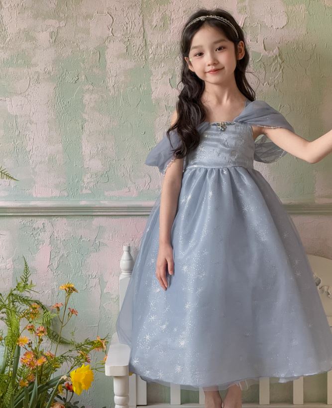 [Preorder] Elsa Off-Shoulder Princess Dress