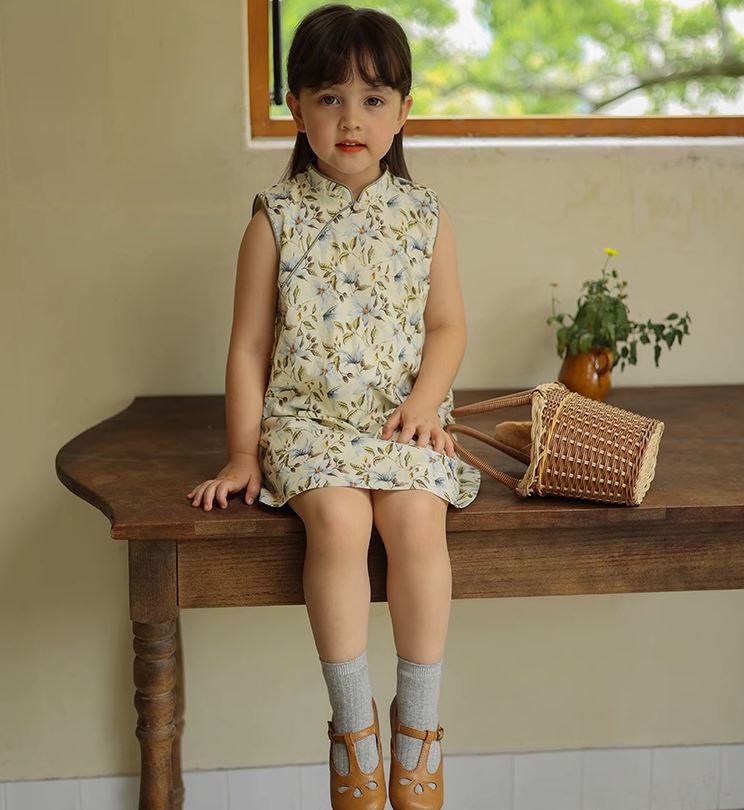 Lily Cheongsam Vest Dress