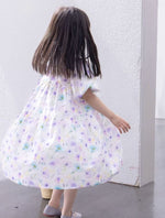 Load image into Gallery viewer, [Preorder] Puff Sleeves Flared Dress
