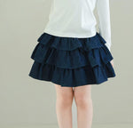 Load image into Gallery viewer, [Preorder] Splicing Denim Cake Skirt
