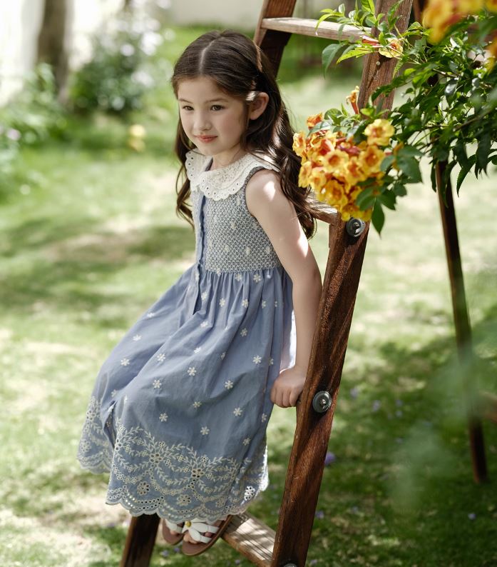 [Preorder] Double-Layer Collar Buttons Dress