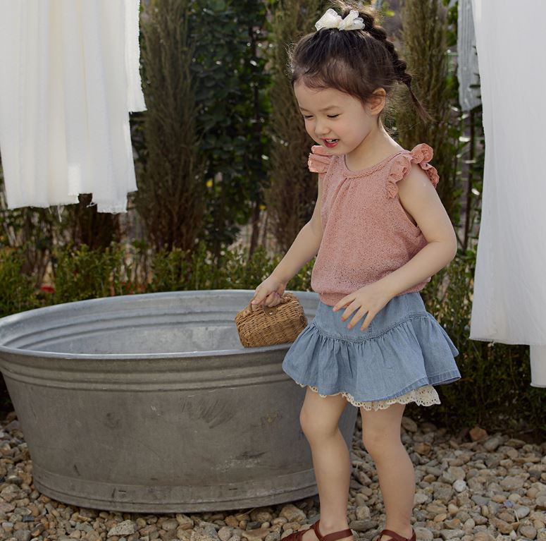 [Preorder] Chelsea Denim Skorts