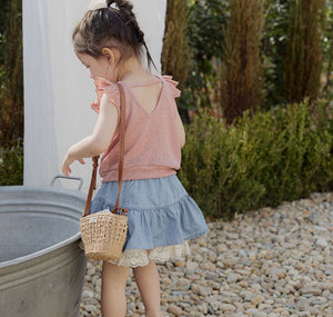 [Preorder] Chelsea Denim Skorts