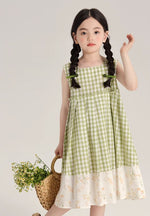 Load image into Gallery viewer, [Preorder] Gingham Square Neck Dress
