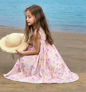 [Preorder] Printed Floral Vest Dress