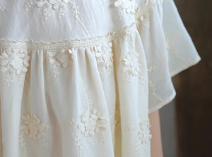 [Preorder] Hand Crochet Embroidery Dress