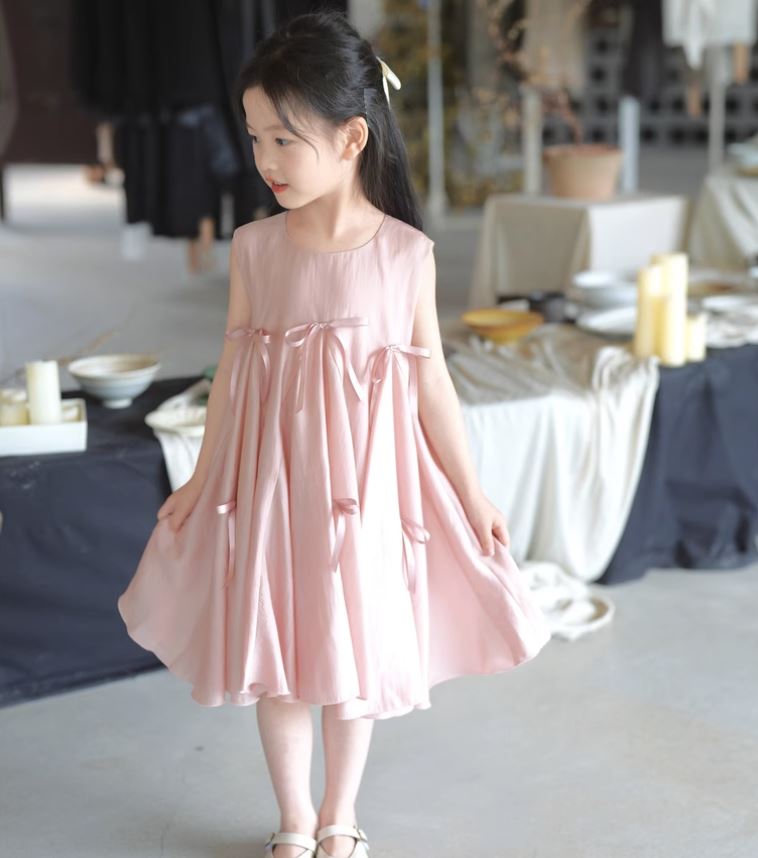 [Preorder] Butterfly Knot Vest Dress