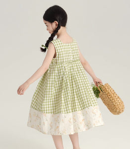 [Preorder] Gingham Square Neck Dress