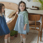 Load image into Gallery viewer, [Preorder] Muffin Denim Suspender Dress
