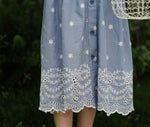 Load image into Gallery viewer, [Preorder] Double-Layer Collar Buttons Dress
