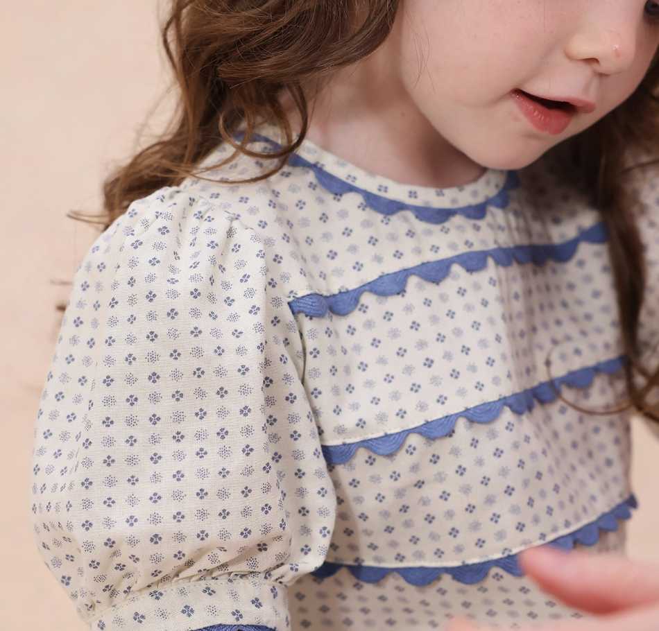 [Preorder] French Linen Floral Dress