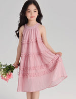 Load image into Gallery viewer, [Preorder] Halter Neck Ruffled Dress
