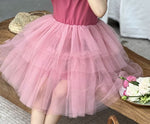 Load image into Gallery viewer, [Preorder] Tshirt Layered Tulle Dress
