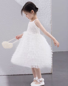 [Preorder] White Swan Layered Dress