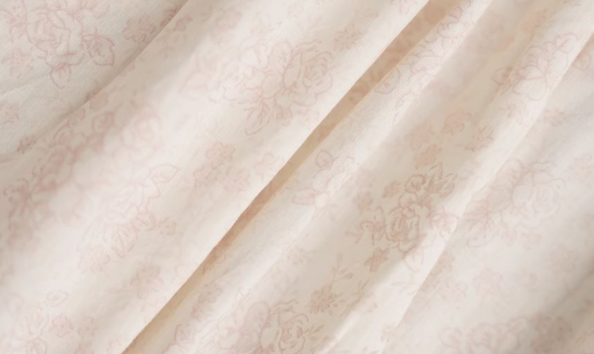 [Preorder] Lapel Collar Pink Florals Dress