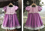 Load image into Gallery viewer, [Preorder] Rapunzel Lace Hem Princess Dress
