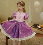 Load image into Gallery viewer, [Preorder] Rapunzel Lace Hem Princess Dress
