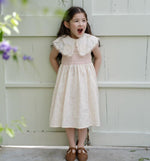 Load image into Gallery viewer, [Preorder] Lapel Collar Pink Florals Dress
