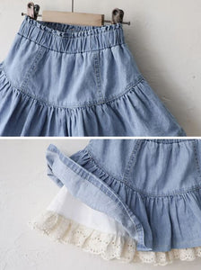 [Preorder] Chelsea Denim Skorts