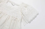 Load image into Gallery viewer, [Preorder] Eyelet Babydoll Top
