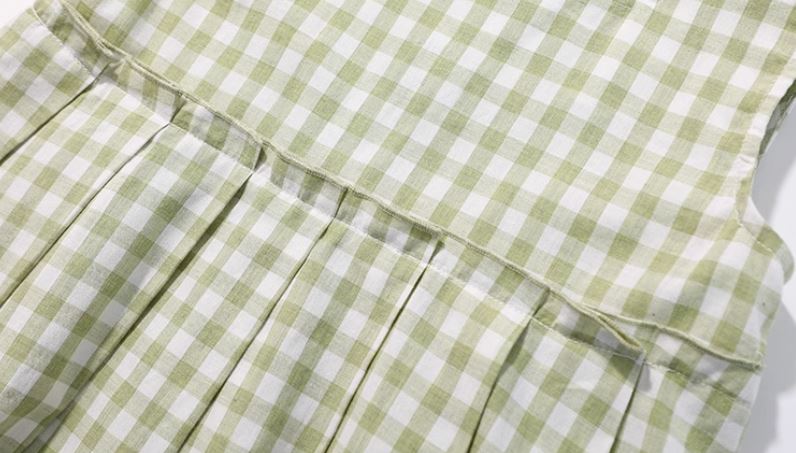 [Preorder] Gingham Square Neck Dress