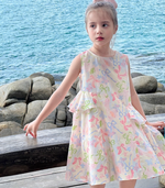 Load image into Gallery viewer, [Preorder] Printed Ribbons Vest Dress
