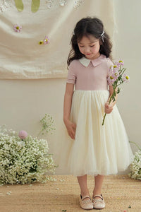 [Preorder] Doll Collar Tulle Dress