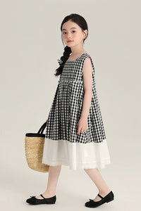 [Preorder] Gingham Square Neck Dress