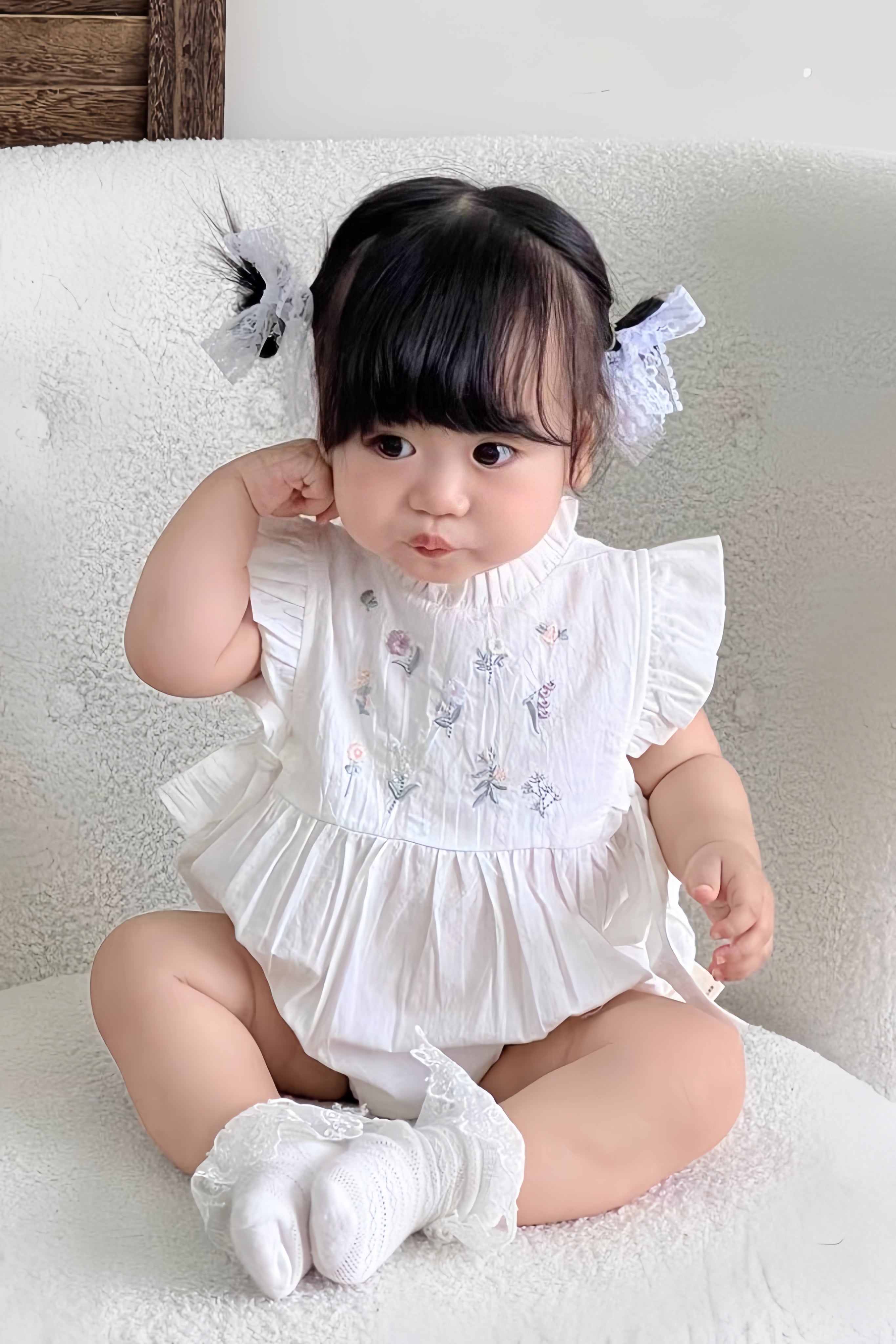 [Preorder] Side Ribbon Tie Romper