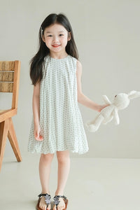 [Preorder] Hearts Bubble Hem Vest Dress