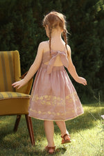 Load image into Gallery viewer, [Preorder] Back Ribbon Embroidery Dress
