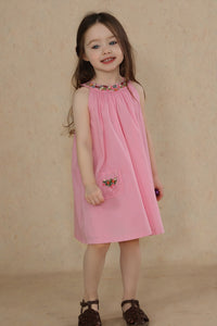 [Preorder] Collar Embroidery Dress