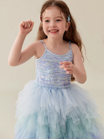 Load image into Gallery viewer, [Preorder] Ice Tiered Tulle Dress
