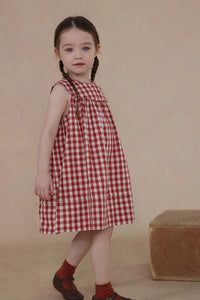 [Preorder] A-Line Checkered Dress