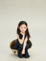 Load image into Gallery viewer, [Preorder] Carefree Denim Top &amp; Bottom Set
