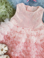 Load image into Gallery viewer, [Preorder] Elodie Ruffle Dress - Pink
