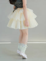 Load image into Gallery viewer, Vanilla Cloud Tulle Skirt
