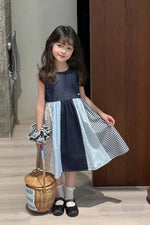 Load image into Gallery viewer, [Preorder] Bluebell Patchwork Dress
