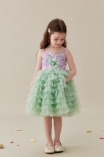Load image into Gallery viewer, [Preorder] Seafoam Mermaid Princess Dress
