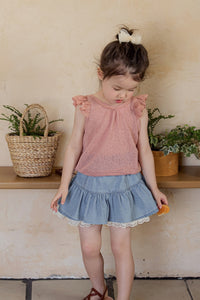[Preorder] Chelsea Denim Skorts