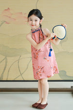 Load image into Gallery viewer, [Preorder] Celestial Peony Cheongsam Dress
