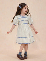 Load image into Gallery viewer, [Preorder] French Linen Floral Dress
