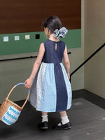 Load image into Gallery viewer, [Preorder] Bluebell Patchwork Dress
