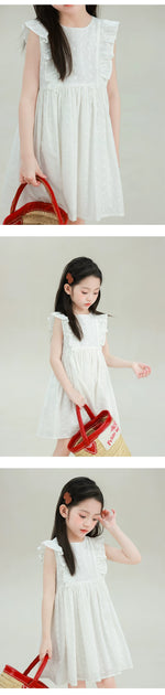 Load image into Gallery viewer, [Preorder] Snowdrop Eyelet Dress

