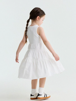 Load image into Gallery viewer, [Preorder] Ribbed Elise Swing Dress - White
