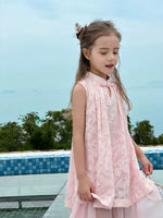 Load image into Gallery viewer, Luna Veil Cheongsam Dress
